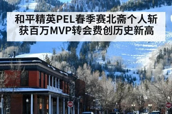 和平精英PEL春季赛北斋个人斩获百万MVP转会费创历史新高