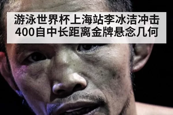 游泳世界杯上海站李冰洁冲击400自中长距离金牌悬念几何